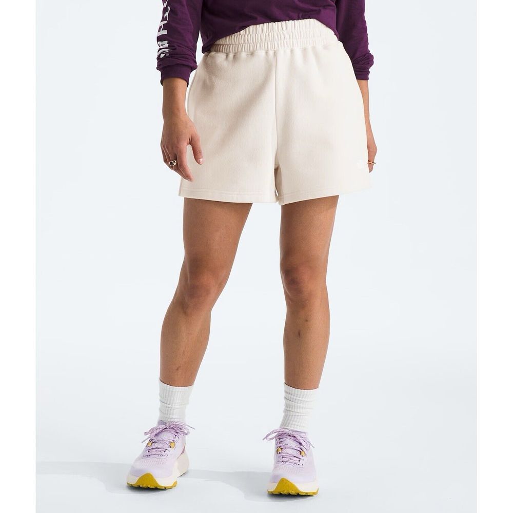 The North Face‎ Evolution Fleece Sweat Shorts Womens Size 2XL White Dune NWT